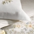 Kit Colcha Queen 200 Fios Karsten Melinda Branca - loja online