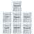 Kit 7 Panos Copa Dohler Atoalhado Dias Semana Branco - Girassol Bordados | Cama - Mesa - Banho