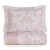 Imagem do Kit Colcha Casal 160 Fios Karsten 3 Peças Prisma Rosa