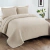 Kit Colcha Queen Sonhare Plume Bege - loja online