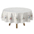 Toalha Mesa Redonda 8 Lugares Dohler Impermeavel Jardim Bege - Girassol Bordados | Cama - Mesa - Banho