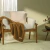 Manta Decorativa Karsten Algodão Piquet Denver Marrom Ocre na internet