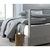Jogo Cama Queen 200 Fios Naturalle Petit Cinza - Girassol Bordados | Cama - Mesa - Banho