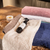 Toalha Rosto Cavhome Ravenna Azul Marinho - comprar online