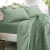 Jogo Cama King Altenburg Toque Acetinado Slim Verde - comprar online