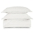Kit Colcha Casal 300 Fios Trussardi Grasso 3 Peças Branca