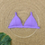 Top KIRA - Cor Violeta Conto de Fadas, Tecido Fluity - Top Fixo com Atacador - MARLUAH - comprar online