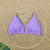 Top LUNA - Cor Violeta Conto de Fadas - TECIDO PLISSÊ - Top Cortininha - MARLUAH - comprar online