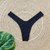 Calcinha KYLIE - Cor Preto, Tecido Fluity - Modelo Asa Delta - MARLUAH - comprar online