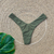 Calcinha KYLIE - Cor Verde Musgo, Tecido Fluity - Modelo Asa Delta - MARLUAH - comprar online