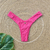 Calcinha KYLIE - Cor Rosa Florescer, TECIDO CARAVELAS - Modelo Asa Delta - MARLUAH na internet
