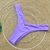 Calcinha KYLIE - Cor Violeta Conto de Fadas, Tecido Fluity - Modelo Asa Delta - MARLUAH - loja online