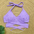 Top CELINA - Cor Violeta Conto de Fadas, TECIDO PLISSÊ - Top Cortininha Varias Amarrações - MARLUAH - comprar online