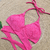 Top CELINA - Cor Rosa Florescer, TECIDO CARAVELAS - Top Cortininha Várias Amarrações - MARLUAH na internet