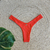 Calcinha KYLIE - Cor Laranja, Tecido Fluity - Modelo Asa Delta - Biquíni MARLUAH - comprar online