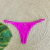 Calcinha NINA - Cor Rosa Fúcsia, TECIDO PLISSÊ - Modelo Fio com Regulagem - MARLUAH - comprar online