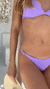 Calcinha NINA - Cor Violeta Conto de Fadas, Tecido Fluity - Modelo Fio com Regulagem - comprar online