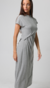 Vestido Greta drapeado - Zueka