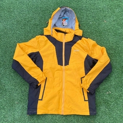 Campera IMPERMEABLE 2 en 1 I-RUN (amarillo)