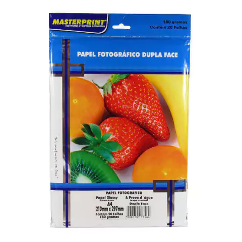 Fotográfico Dupla Face 180g - 20 folhas