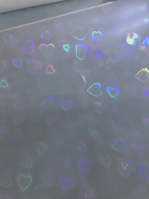 BOPP Coração - 21,5cm x 1metro