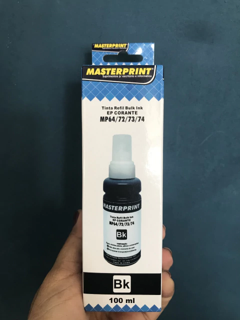Tinta Epson BK Masterprint | MP 64/72/73/74 - comprar online