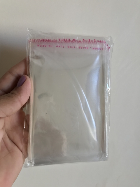 Saco Celofane 5x7 - 50 UNIDADES