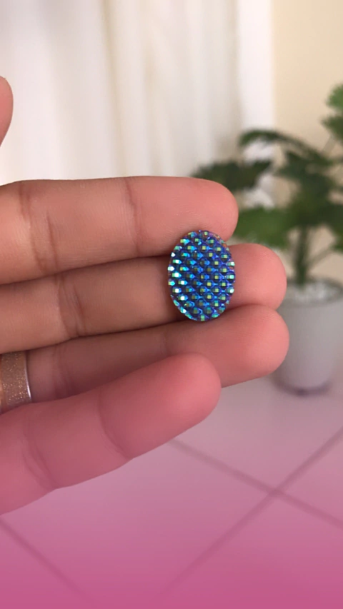 Chaton Abacaxi Azul Bic 13X18