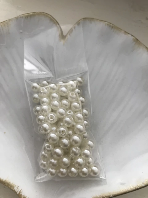 Pérola 6mm - Bege - comprar online