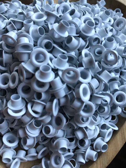 Ilhós - Número 54 - Alumínio - Cor Branco