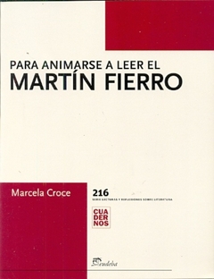 PARA ANIMARSE A LEER EL MARTIN FIERRO