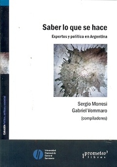 Saber lo que se hace