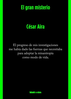 GRAN MISTERIO, EL