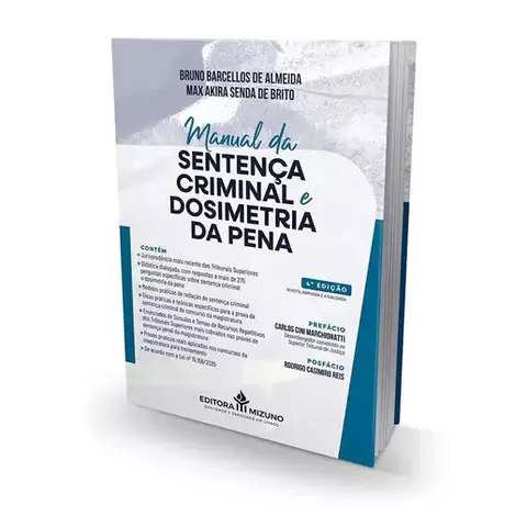 Manual da Sentença Criminal e Dosimetria da Pena (2026)