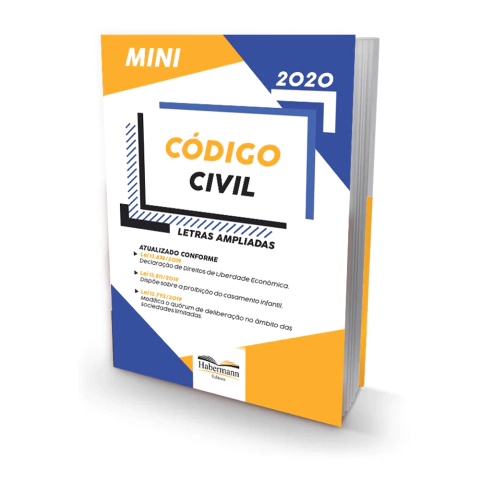 Coleção Mini - Código Civil Letras Ampliadas (2020)