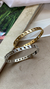 Bracelete Corrente Gold / Prata em aço inox na internet