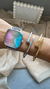 Bracelete Prego Gold / Prata em aço inox - D.Machado Acessórios 