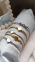 Bracelete em aço inox esferas na internet