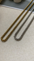 Corrente Pipoca 45/60cm Gold - Aço Inox - loja online