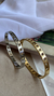 Bracelete Corrente Gold / Prata em aço inox - comprar online