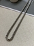 Corrente Pipoca 45/60cm Prata Aço Inox - comprar online