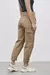 pantalón mujer gabardina color camel
