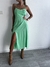 vestido mujer verde agua