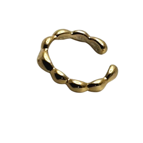 PIERCING DE PRESSÃO BOLA DOURADO - comprar online
