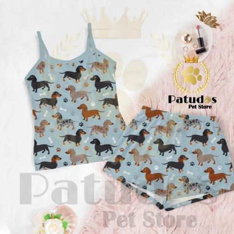 Pijama Alcinha Patudos E1 - comprar online