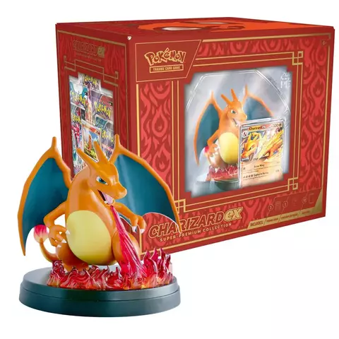 POKÈMON STELLAR CROWN BOX CHARIZARD EX SUPER PREMIUM COLLECTION INGLÈS