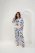PIJAMA FEMININO ADULTO LONGO INVERNO - MICKEY - loja online