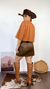 Cropped Estampado Country Cowgirl Drink Cowgirl Marrom Western - Deulook western - Moda Country feminina