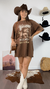 Camisão Max T-shirt Estampado Country Cowgirl Western Wilde West na internet