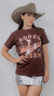 Camiseta Estampa Country T-Shirt Western - Rodeo Queen